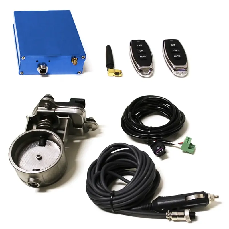 Trampilla de escape de acero inoxidable de 2,5", 63,5 mm controlada eléctricamente Ordenar Ahora Mismo