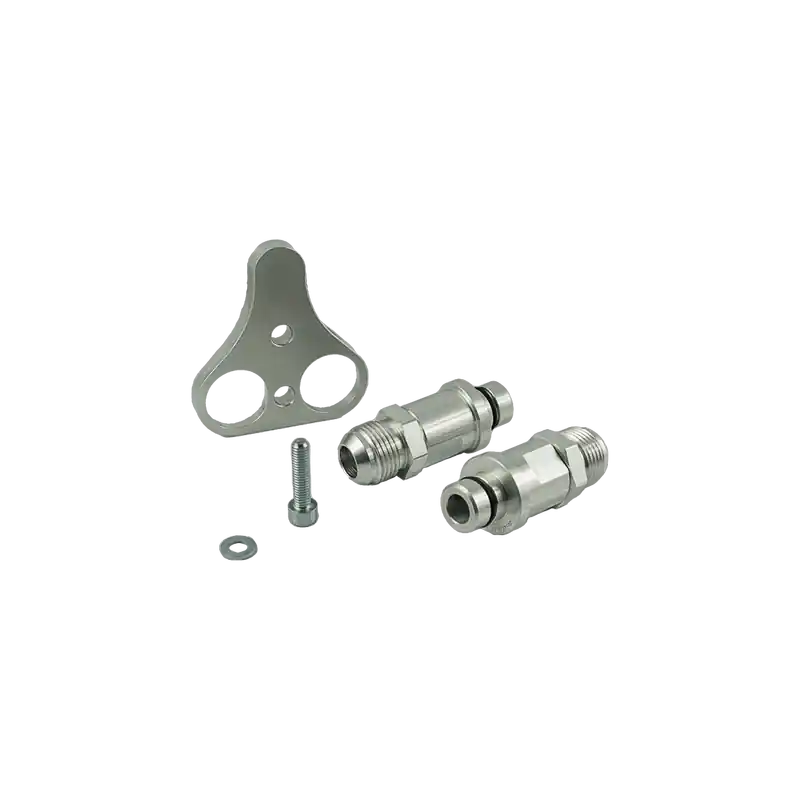 Adaptador enfriador de aceite BMW Getrag DCT DKG + racores de aluminio M18x1,5-AN10 Favorito De Clientes