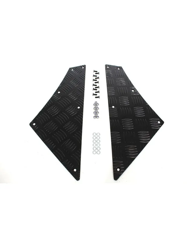 Esquinera trasera negro Defender 110 Pago Seguro