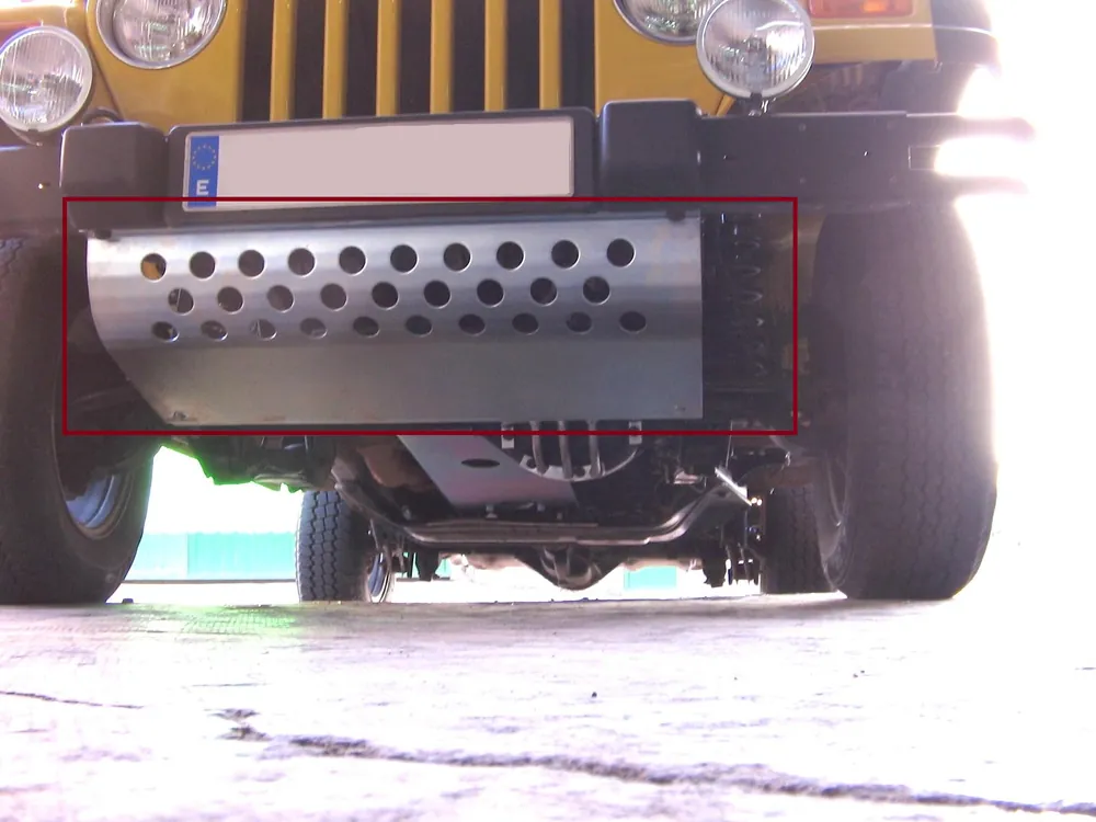 Cubrecarter , Patín Del. WRANGLER TJ, WRANGLER YJ- MOD.06 003 (WR11) Oferta Limitada