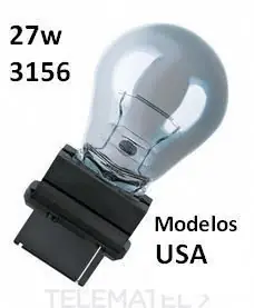 27W USA Lámpara Intermitente / Freno 3156 12V Favorito De Clientes