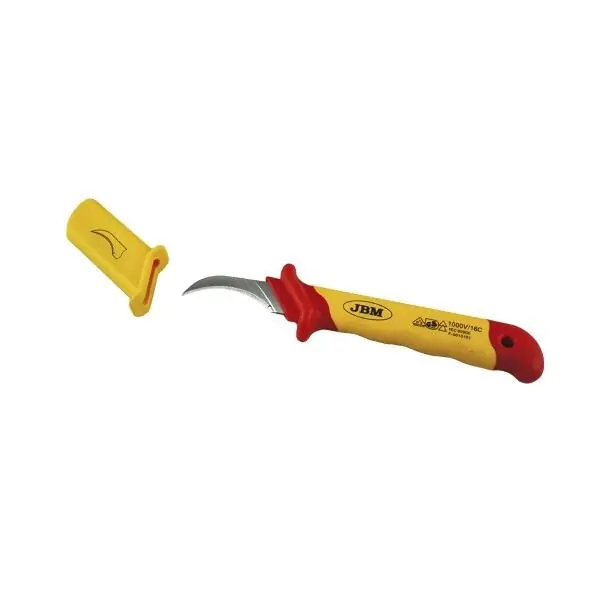 A Buen Precio Cuchillo curvado aislado dieléctrico · Uso en Alto Voltaje