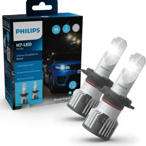 Precio Rebajado H7 Philips Ultinon PRO 6000 Boost · Luz LED
