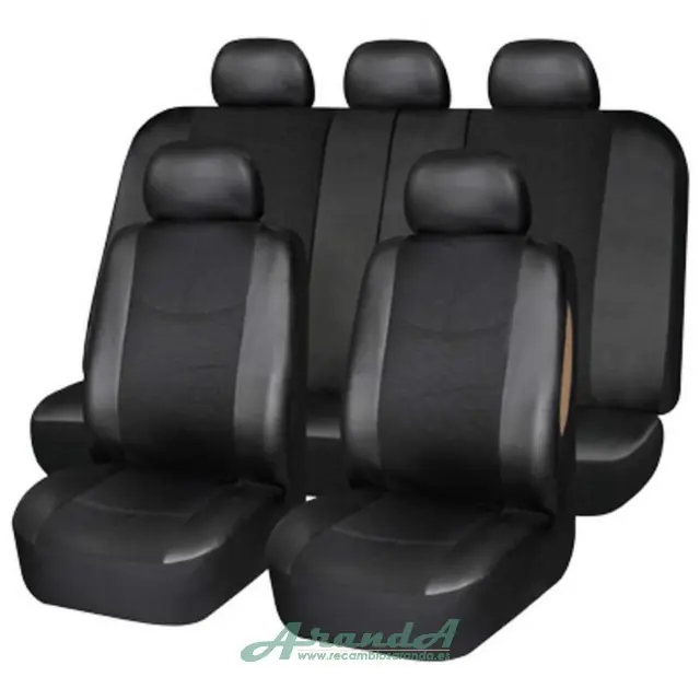 Juego 11 Fundas Asiento Milan Simil Piel Precio Reducido