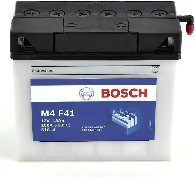 M4F41 Bosch Batería Moto 18Ah 100A Compra Hoy