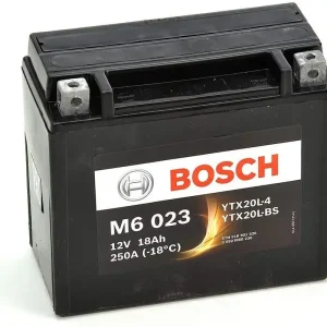 M6023 FA107 Bosch Batería Moto AGM 18Ah 250A Disponible Ahora
