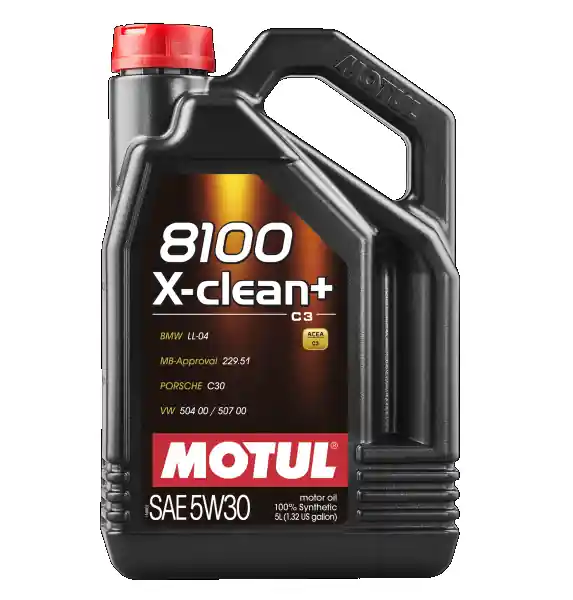 Gran Oferta Motul 5W30 8100 X-Clean+ C3 504.00 507.00 · 5 Litros