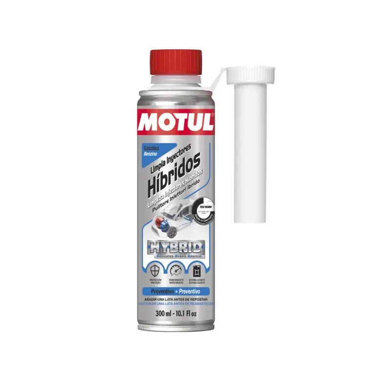 Motul Limpia Inyectores Híbridos · Estabilizador y Protector · 300ml No Te Lo Pierdas