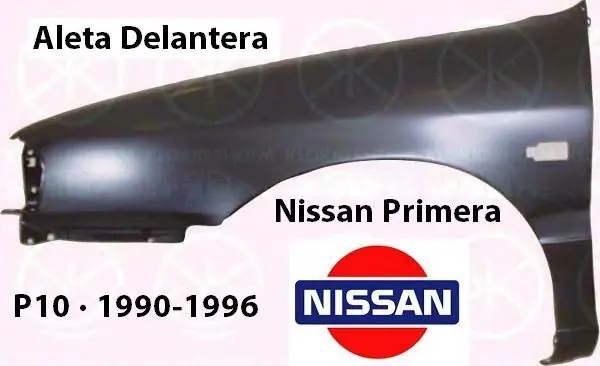 Nissan Primera 1990-1996 Aleta Delantera. Primera P10 Bestseller
