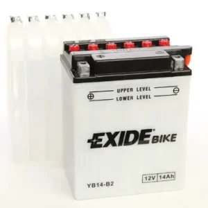 YB14-B2 Tudor Exide 12V 14Ah 145A · Batería para Moto Ocasión Especial