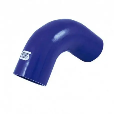 Últimas Unidades Codo Silicona Silicon Hoses 90° 45mm Azul