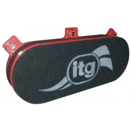 Filtro de Aire ITG 2 Carburadores Dimensiones (mm) Longitud 379 Anchura 142 Altura Externo 65 Interno 40 Envío Inmediato