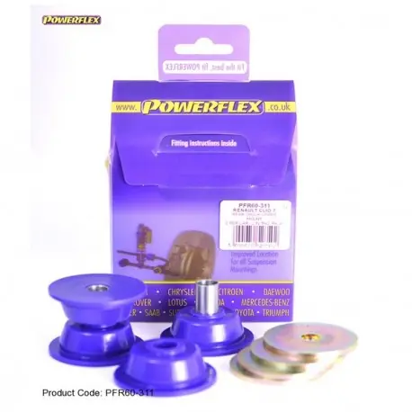 Precio De Fábrica Silemblock Powerflex Tope Amortiguador superior Renault Clio 2 RS (2 Piezas)