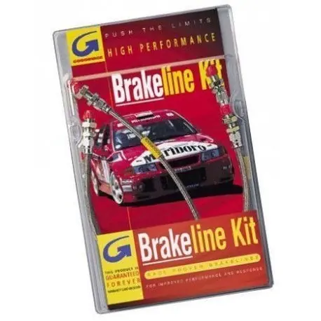 Kit Latiguillos de Freno Manguito Aviación Trasero Goodridge VK2 Subaru WRX STI Certificado