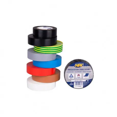Oferta Flash Cinta Aislante HPX PVC VDE Combinado 19mm X 20m Lote De 10