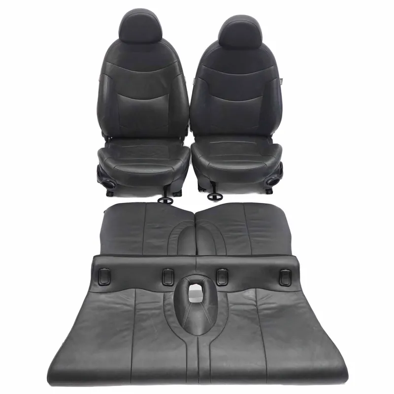 Mini R52 Asientos Deportivos de Cuero Gravada Asientos Interiores T6PN Envío Inmediato