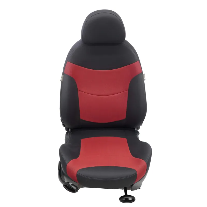 Precio De Oferta Mini R50 R52 Cabrio Delantero Derecho Sport Asiento Tela Molette Tartan Rojo