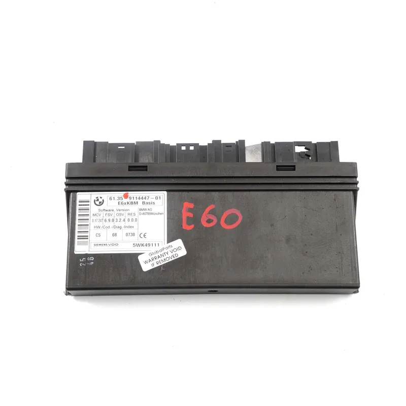 Módulo BCM BMW E60 E63 E64 Módulo de control corporal 6135 9114447 Solo Por Tiempo Limitado