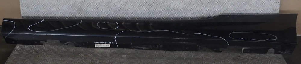 Stock Limitado BMW E92 E93 4 Sill Strip Faldon Lateral Izquierdo Negro Zafiro Metalico