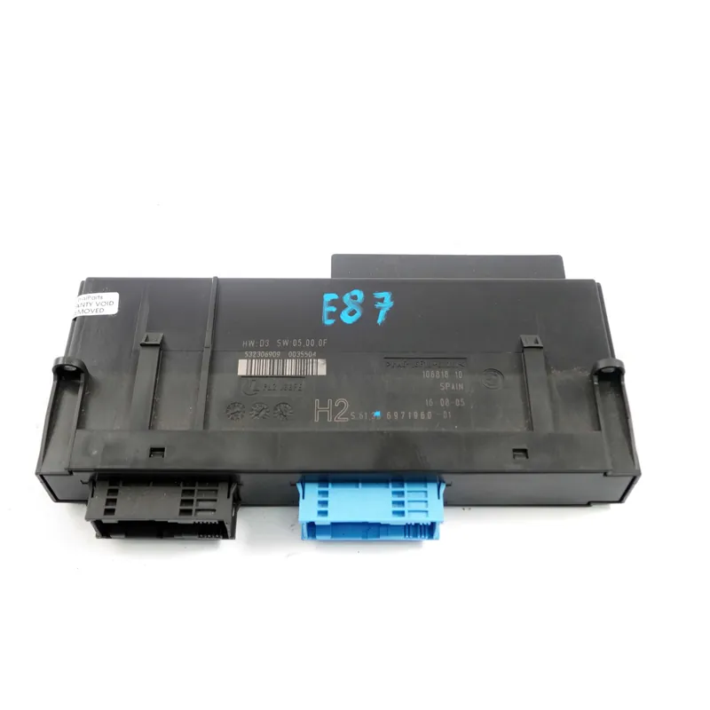 BMW E87 ECU Caja Conexiones Módulo Control Cuerpo Unidad H2 PL2 JBBFE 6971960 Ordenar Ahora Mismo