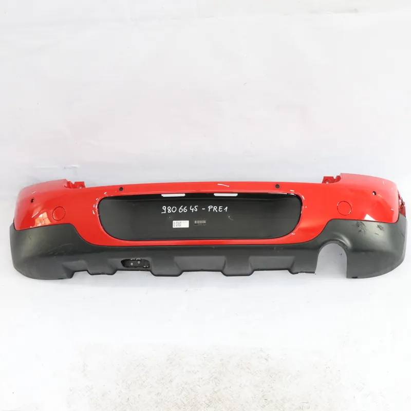 Oferta De Temporada Mini Countryman R60 Embellecedor Parachoques Trasero PDC Rojo Puro - B16