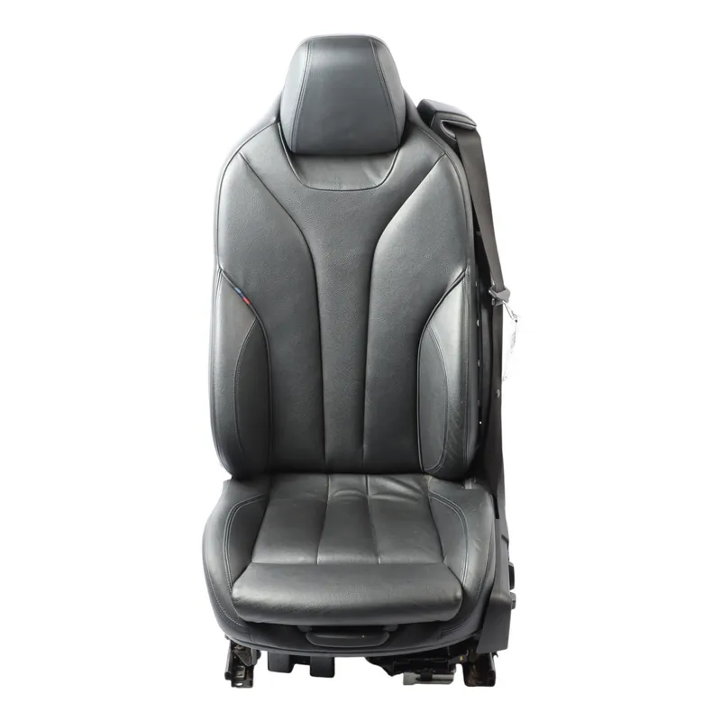 Asiento Delantero BMW F33 Izquierdo M Sport Cuero Negro Contraste Calefaccionado Solo Hoy