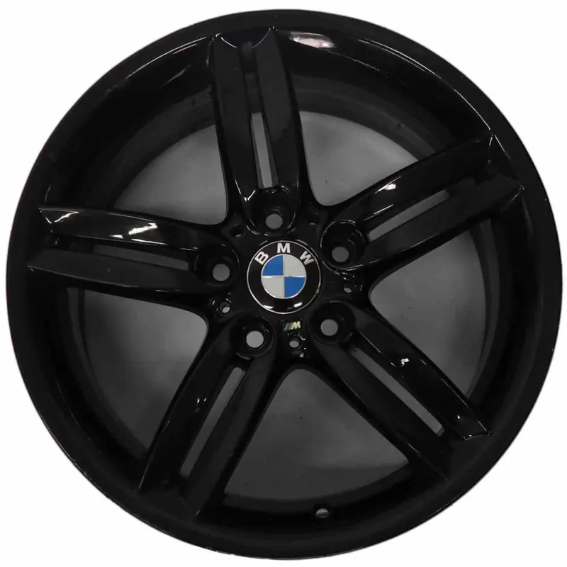 Popular Llanta de aleación trasera BMW E81 E87 Negra 18" 8,5J M doble radio 208 7839305