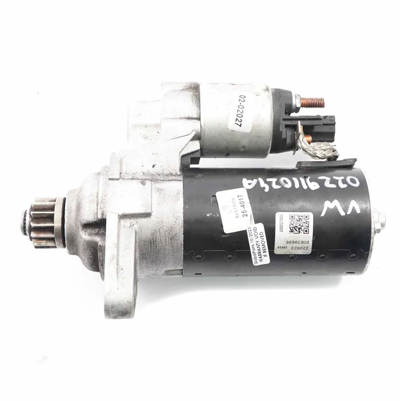 VW Volkswagen Golf 6 1.6 TDI Diesel Motor de arranque 022911024A Bestseller