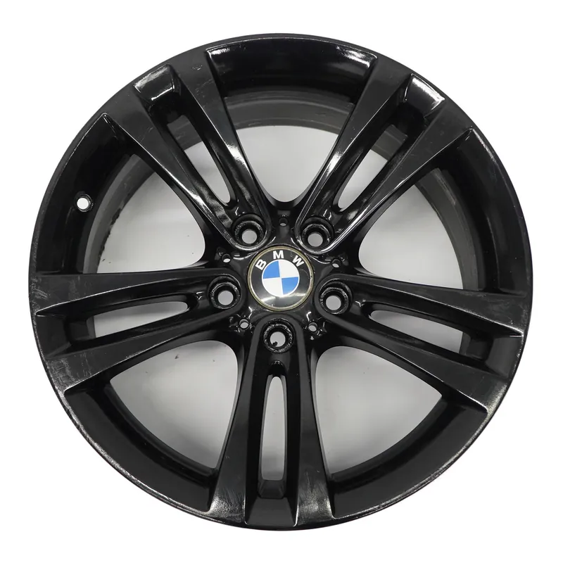 Precio De Fábrica BMW F30 F31 F32 llanta de aleación negro de doble radio 397 18 "8J ET:34 6882588