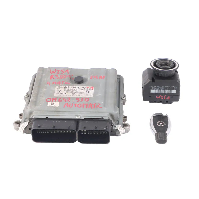 Mercedes W251 R 350 CDI 642.950 224HP Motor ECU Kit A6421508100 Cerradura llave Bestseller