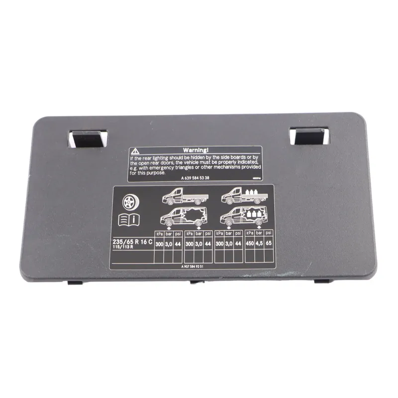 Entrega Rápida Mercedes W907 Asiento Base Tapa A9079114000