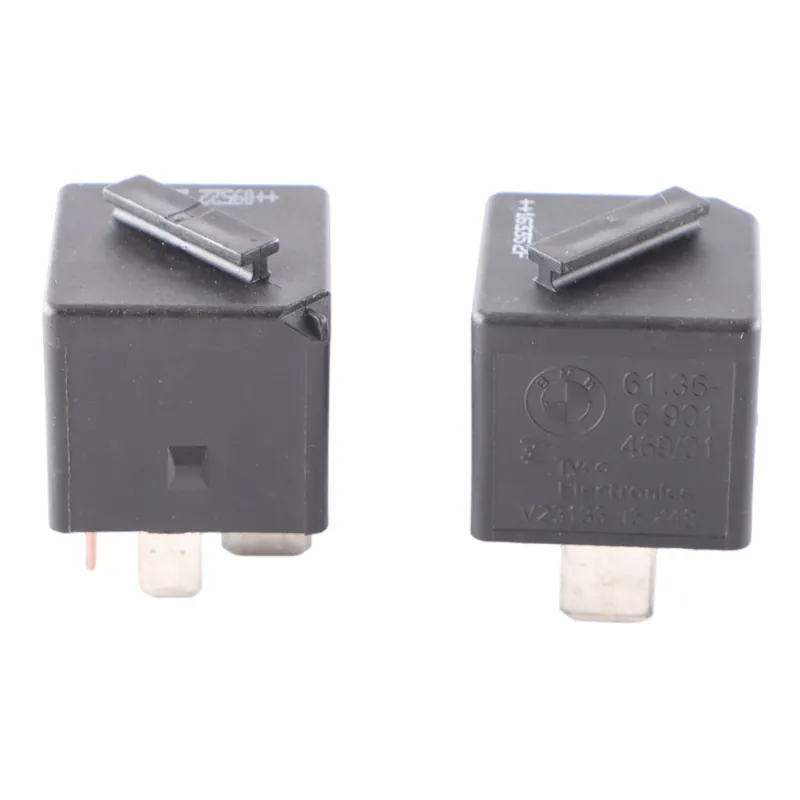 2X Relé BMW E60 E87 E90 F10 F30 4 Pin Tyco Set Negro 6901469 Descuento