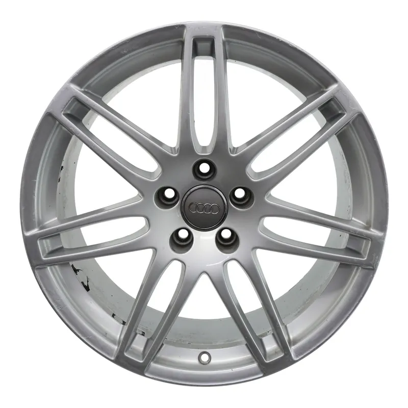 Devolución Gratuita Audi A4 B8 Llanta Aleación Plateada 19" 8.5J ET:43 Twin Spoke 8K0601025AA