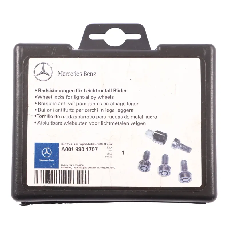 Antirrobo Pernos Mercedes X253 W204 W213 Rueda Seguro Pernos A0019901707 Rebajas