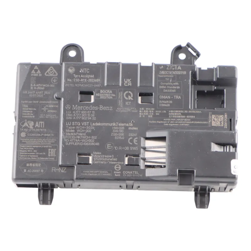 Ocasión Especial Mercedes W177 Cargador Inalámbrico Consola Central Módulo Teléfono A1779006715