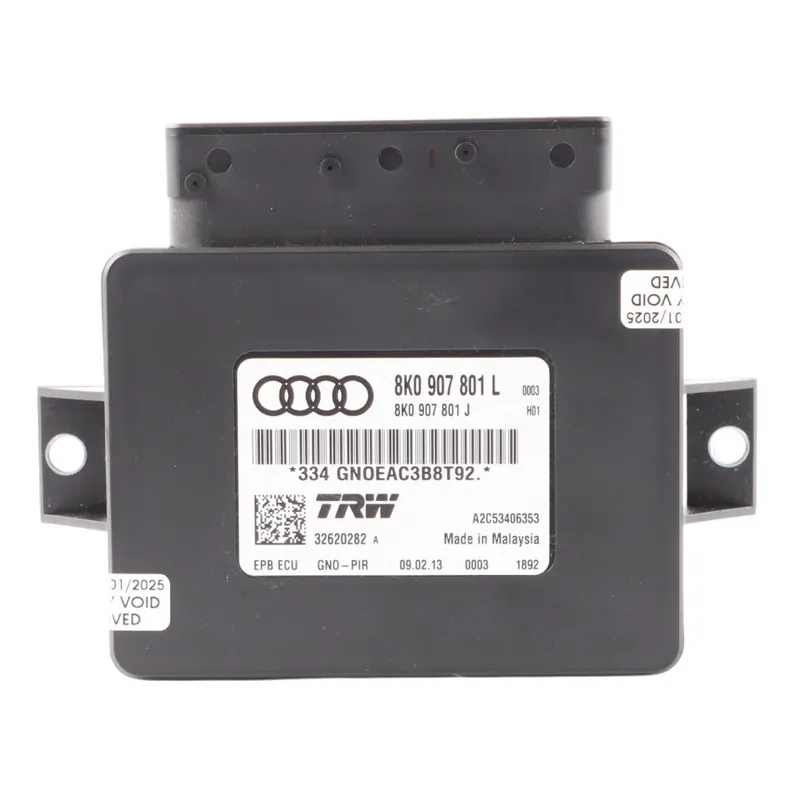 Audi S5 8T Freno Eléctrico Estacionamiento Unidad Control Módulo Mano 8K0907801L Novedad