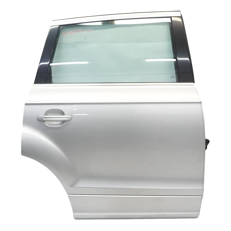 A Buen Precio Audi Q7 4L Puerta Trasera Derecha Panel Revestimiento Ice Silver Metallic - X7W