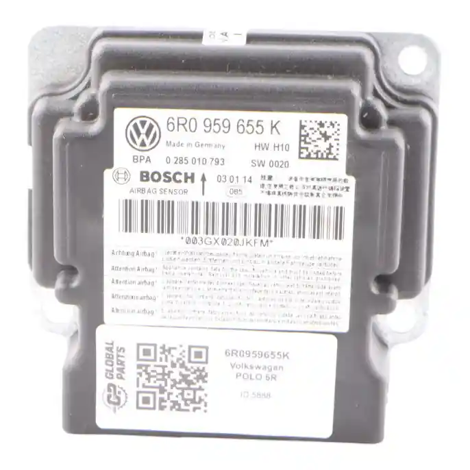 VW Volkswagen Polo 6R Módulo de Aire Unidad de Control 6R0959655K Popular