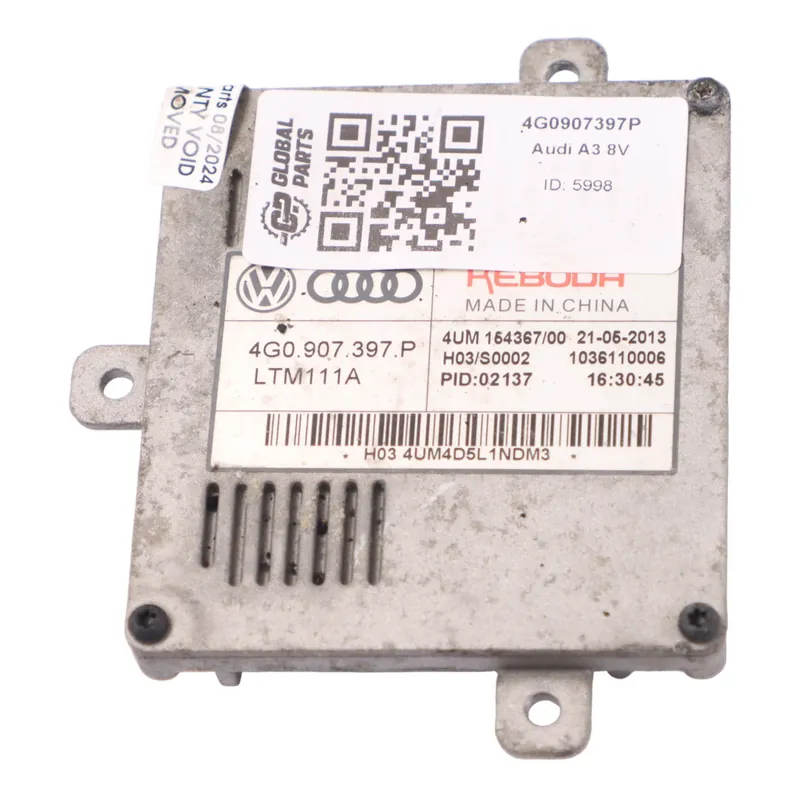 Precio Reducido Audi A3 8V LED Faros DRL Balasto Módulo Control Unidad ECU 4G0907397P