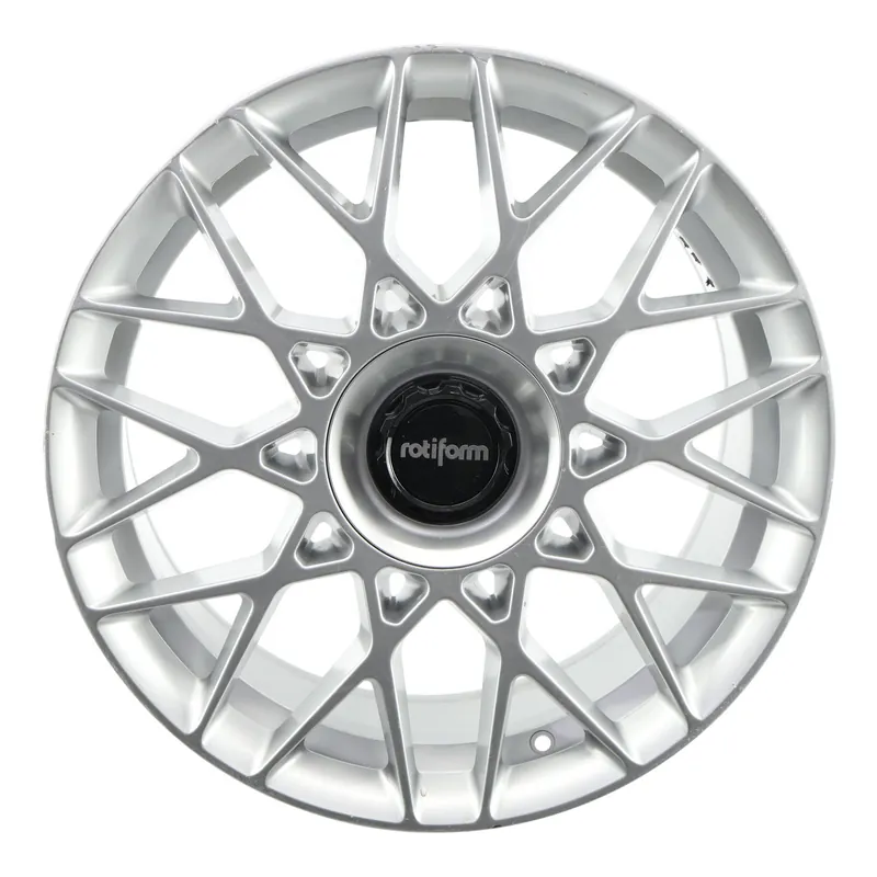 Última Oportunidad Rotiform BLQ-C Llanta Llanta De Aleación Ligera Plata 8.5J 19" ET:35