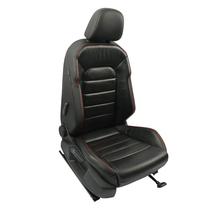 Volkswagen Golf Mk7 GTI 5D Asiento Delantero Calefactable Cuero Negro Derecho Súper Precio